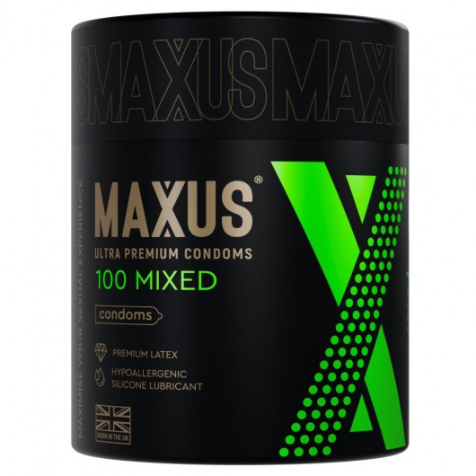 Презервативы MAXUS Mixed - 100 шт. - Maxus - купить с доставкой в Красноярске