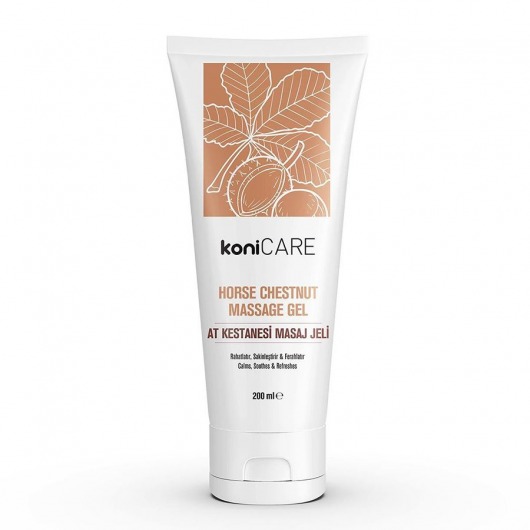 Расслабляющий массажный гель Konicare Horse Chestnut Massage Gel - 200 мл. - KoniCARE - купить с доставкой в Красноярске