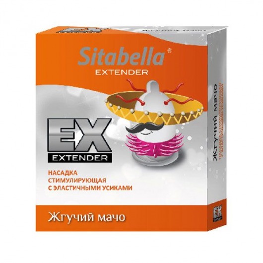 Стимулирующая насадка Sitabella Extender  Жгучий мачо - Sitabella - купить с доставкой в Красноярске