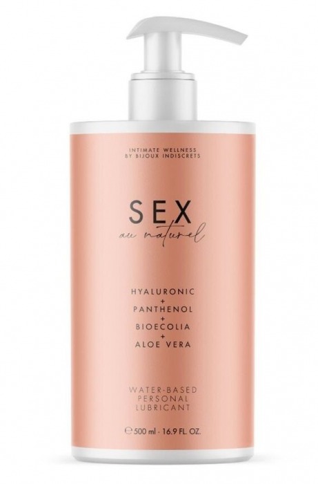 Лубрикант на водной основе Water-based Personal Lubricant - 500 мл. - Bijoux Indiscrets - купить с доставкой в Красноярске