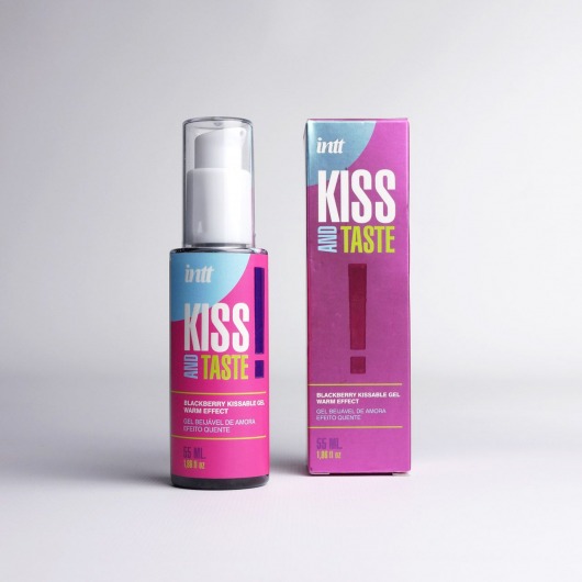 Массажный гель для тела Kiss and Taste - 55 мл. - INTT - купить с доставкой в Красноярске