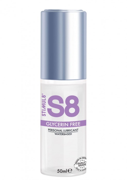Лубрикант на водной основе S8 Glycerin Free без глицерина - 50 мл. - Stimul8 - купить с доставкой в Красноярске