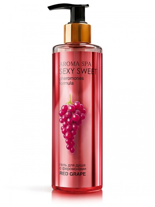 Гель для душа с феромонами и ароматом винограда Red Grape - 200 мл. -  - Магазин феромонов в Красноярске