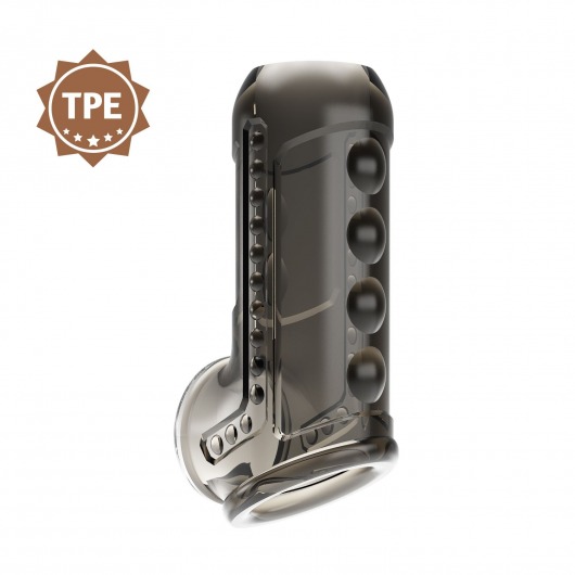 Дымчатая насадка на пенис Farrel - Baile - в Красноярске купить с доставкой