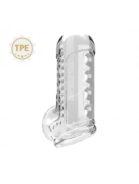 Прозрачная насадка на пенис Farrel - Baile - в Красноярске купить с доставкой