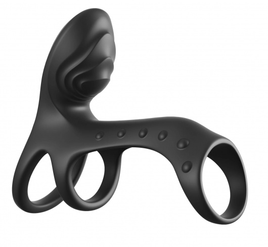 Черная насадка на пенис Ultimate Couples Cage Pro - Pipedream - в Красноярске купить с доставкой