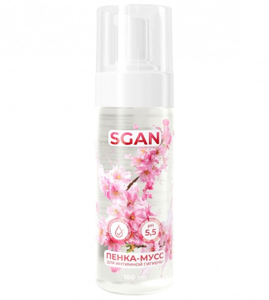 Пенка-мусс для интимной гигиены SGAN с пребиотиками - 150 мл. - SGAN - купить с доставкой в Красноярске