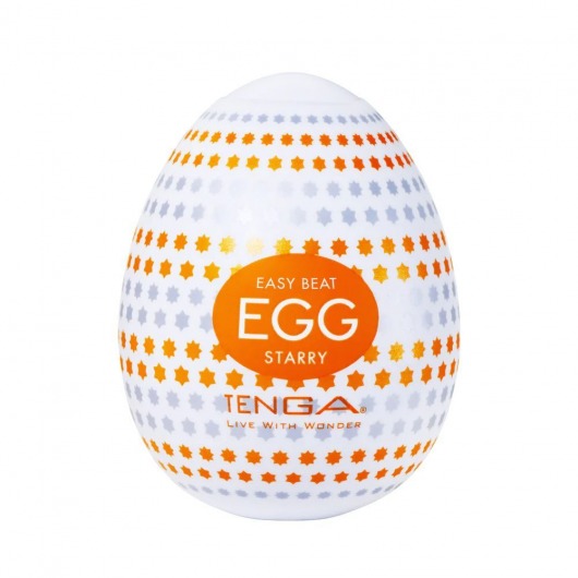 Мастурбатор-яйцо Tenga Egg Starry - Tenga - в Красноярске купить с доставкой