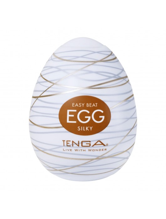 Мастурбатор-яйцо Tenga Egg Silky - Tenga - в Красноярске купить с доставкой
