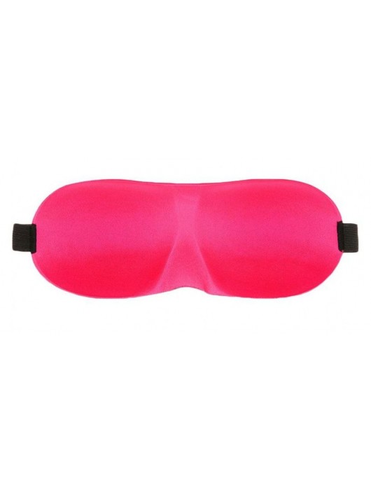 Розовая глухая маска на резинке - Sitabella - купить с доставкой в Красноярске