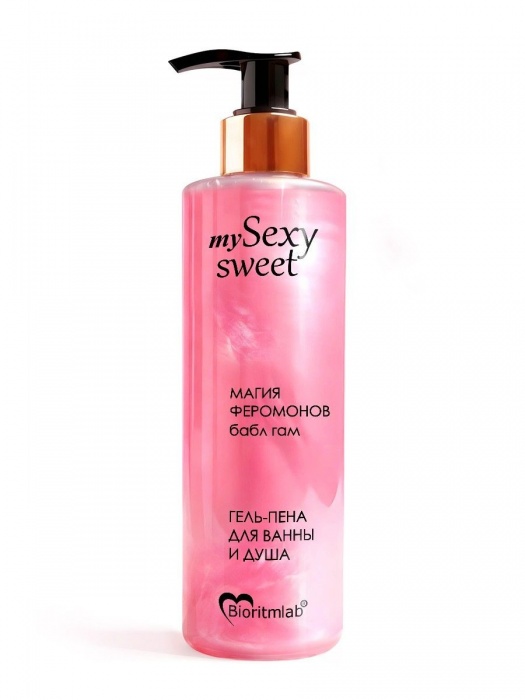 Гель-пена для ванны и душа Sexy Sweet с феромонами и ароматом бабл-гам - 200 мл. -  - Магазин феромонов в Красноярске