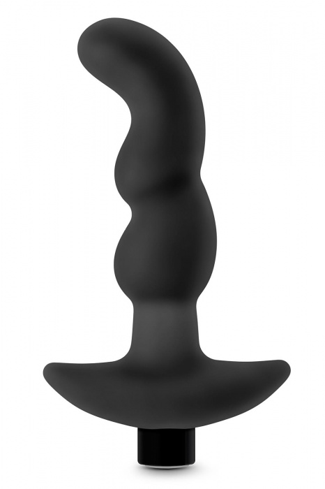 Черный вибромассажер простаты Prostate Massager 03 - 15,2 см. - Blush Novelties - в Красноярске купить с доставкой