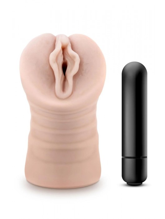 Телесный мастурбатор-вагина Destini - Blush Novelties - в Красноярске купить с доставкой