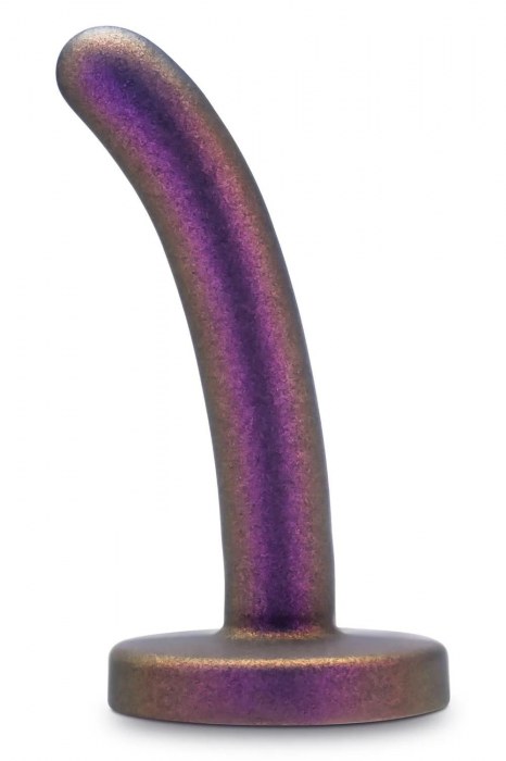 Фиолетовая насадка с гладкой поверхностью Surrender 4.75 Inch Beginner Pegging Dildo - 12 см. - Blush Novelties - купить с доставкой в Красноярске