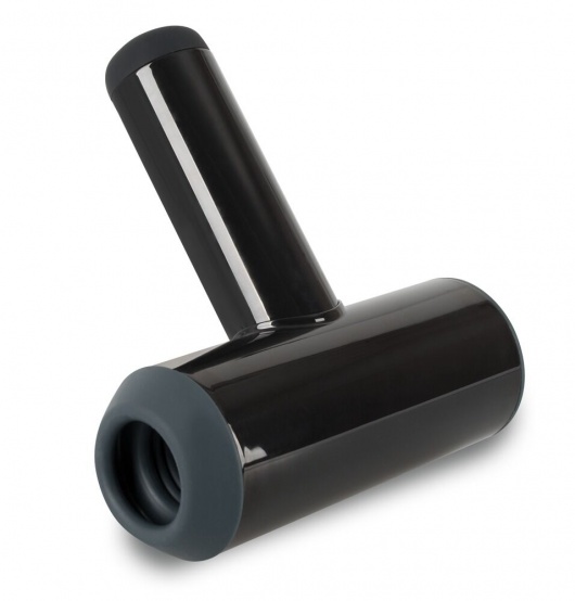 Черный мастурбатор с удобной ручкой Masturbator with 2 Functions - Orion - в Красноярске купить с доставкой