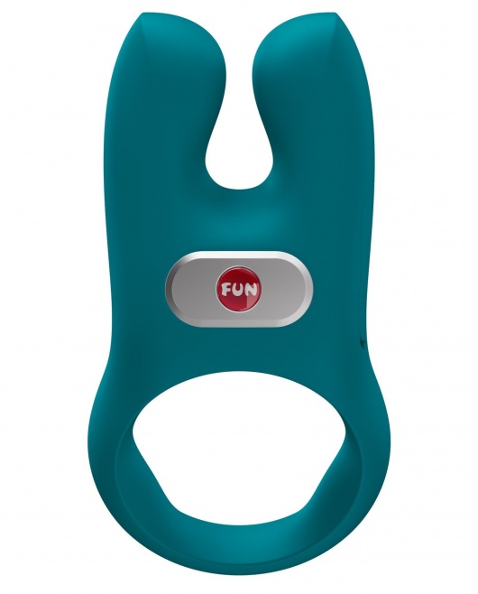 Зеленое эрекционное виброкольцо Nos - Fun Factory - в Красноярске купить с доставкой