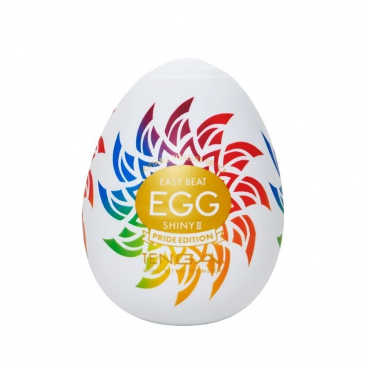 Мастурбатор-яйцо Tenga Egg Shiny II Pride Edition - Tenga - в Красноярске купить с доставкой