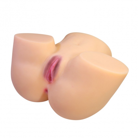 Телесный мастурбатор Liora с 2 любовными тоннелями - Baile - в Красноярске купить с доставкой