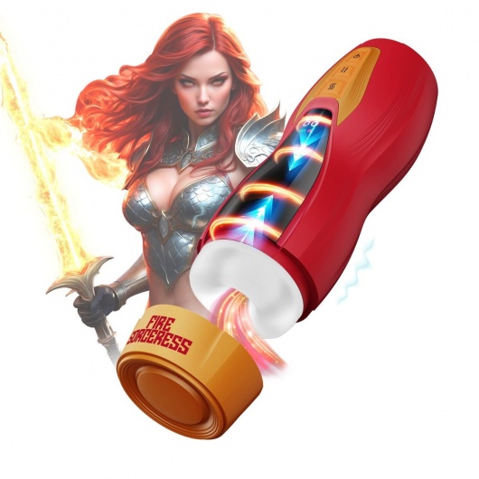 Интерактивный мастурбатор Solara с нагревом, вибрацией и поступательными движениями - Shots Media BV - в Красноярске купить с доставкой