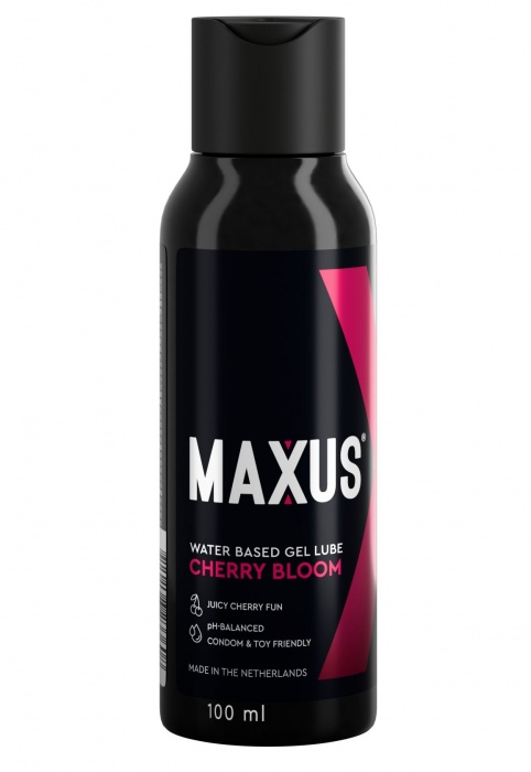 Лубрикант на водной основе MAXUS Cherry Bloom - 100 мл. - Maxus - купить с доставкой в Красноярске