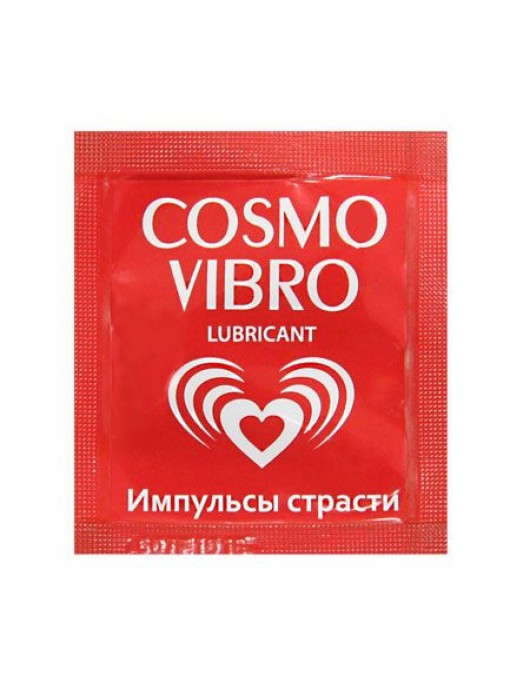 Пробник женского стимулирующего лубриканта на силиконовой основе Cosmo Vibro - 3 гр. - Биоритм - купить с доставкой в Красноярске