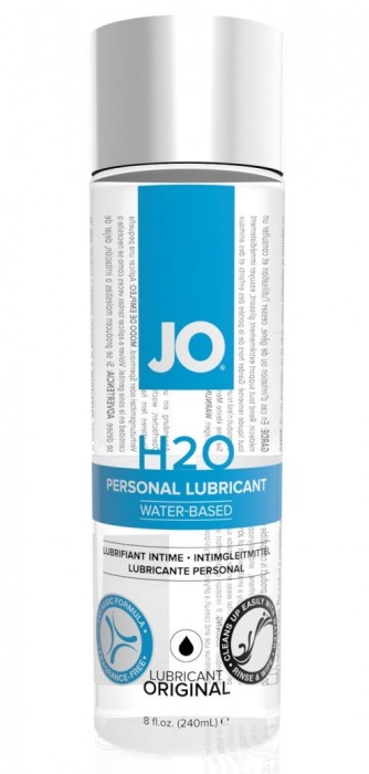 Нейтральный лубрикант на водной основе JO Personal Lubricant H2O - 240 мл. - System JO - купить с доставкой в Красноярске