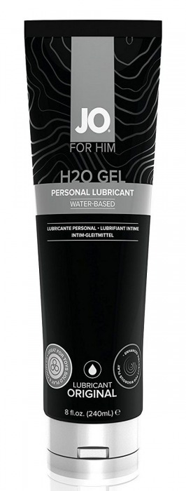 Лубрикант-гель для мужчин JO H2O GEL ORIGINAL - 240 мл. - System JO - купить с доставкой в Красноярске Лубрикант-гель для мужчин JO H2O GEL ORIGINAL - 240 мл. - System JO - купить с доставкой в Красноярске