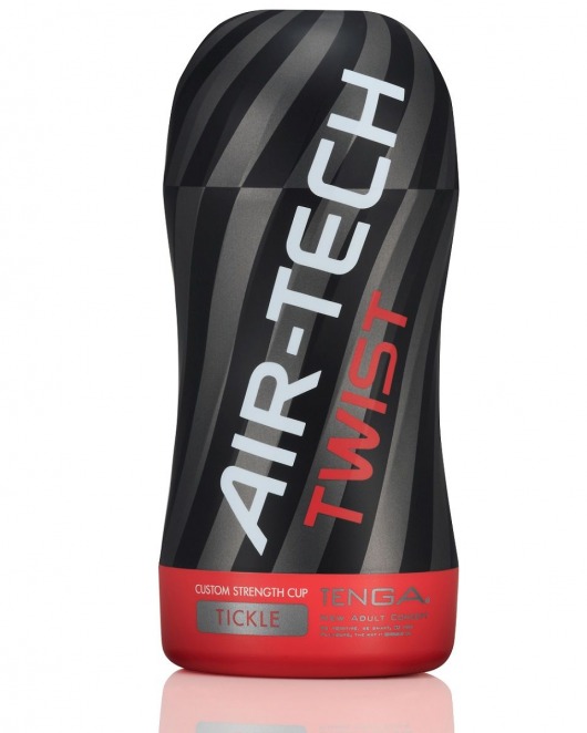 Мастурбатор с регулируемой плотностью обхвата Custom Strength CUP Twist Tickle - Tenga - в Красноярске купить с доставкой