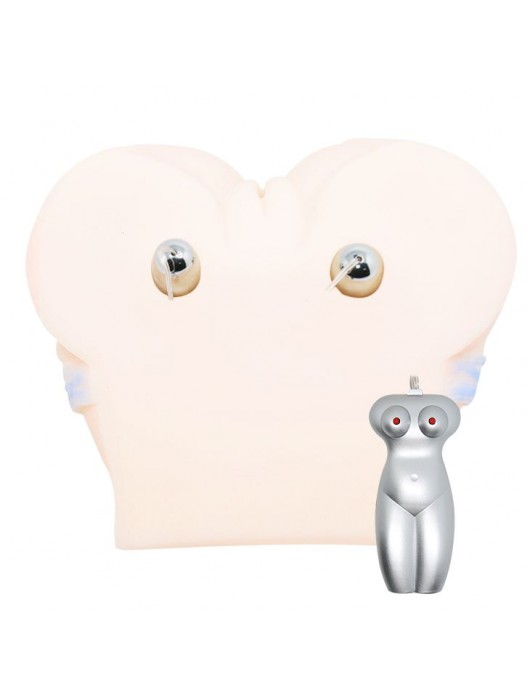 Мастурбатор-попка с двойной вибрацией и двумя входами - Baile - в Красноярске купить с доставкой