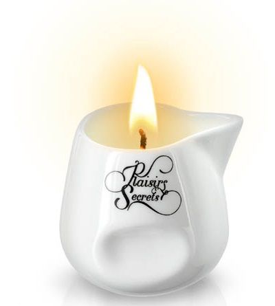 Массажная свеча с ароматом коктейля Космополитан Bougie de Massage Cosmopolitan - 80 мл. - Plaisir Secret - купить с доставкой в Красноярске