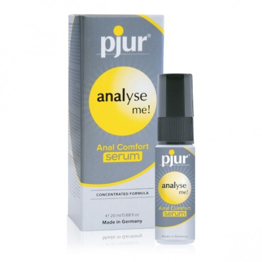 Анальный спрей pjur ANALYSE ME Serum - 20 мл. - Pjur - купить с доставкой в Красноярске