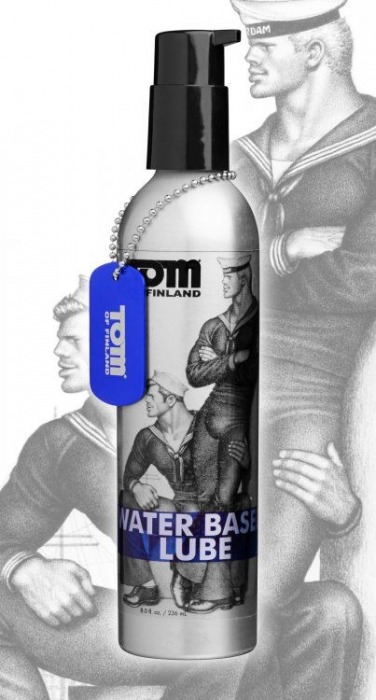 Лубрикант на водной основе Tom of Finland Water Based - 236 мл. - Доминирующее кольцо - купить с доставкой в Красноярске