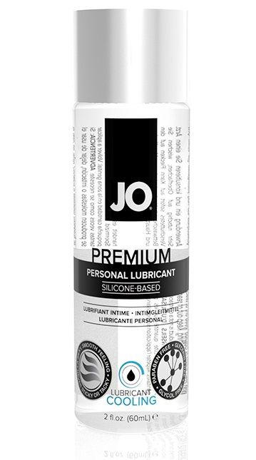 Охлаждающий лубрикант на силиконовой основе JO Personal Premium Lubricant Cooling - 60 мл. - System JO - купить с доставкой в Красноярске