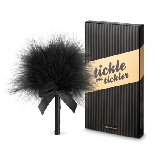 Пуховка для эротических игр Tickle Me Tickler - Bijoux Indiscrets - купить с доставкой в Красноярске