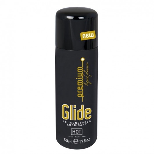 Интимный гель на силиконовой основе Premium Glide - 50 мл. - HOT - купить с доставкой в Красноярске