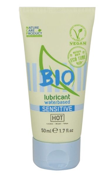 Органический лубрикант для чувствительной кожи Bio Sensitive - 50 мл. - HOT - купить с доставкой в Красноярске