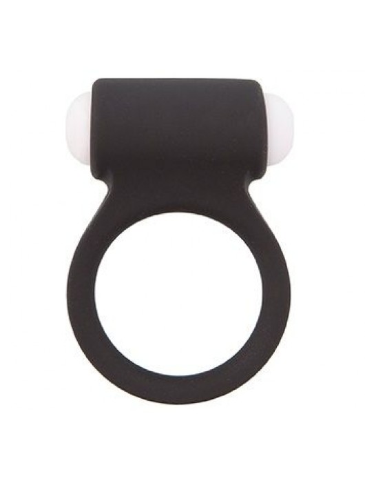 Чёрное эрекционное виброкольцо LIT-UP SILICONE STIMU RING 3 BLACK - Dream Toys - в Красноярске купить с доставкой