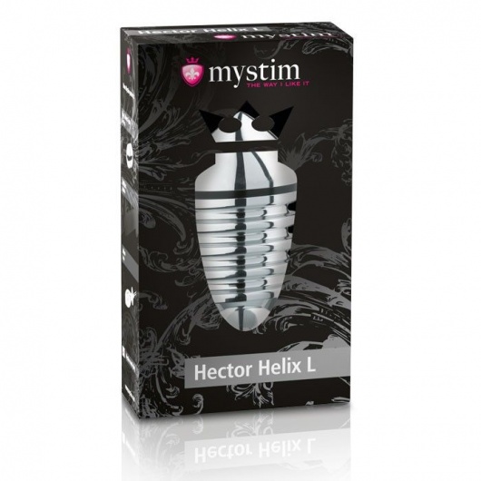 Анальный плаг для электростимуляции Hector Helix Buttplug L - 11,5 см. - MyStim - купить с доставкой в Красноярске