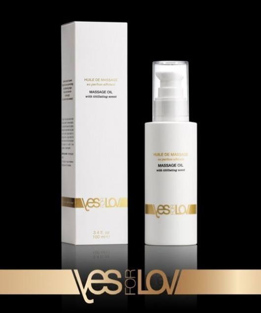 Массажное масло TITILLATING MASSAGE OIL - 100 мл. - YESforLOV - купить с доставкой в Красноярске