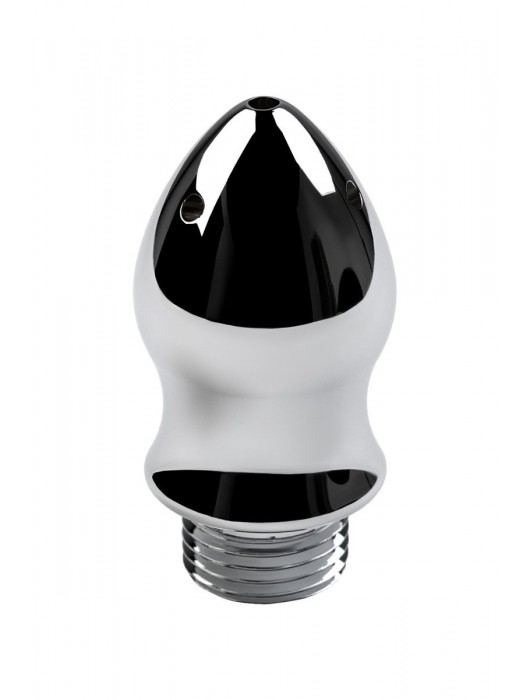 Металлический анальный душ с тремя насадками - ToyFa - купить с доставкой в Красноярске