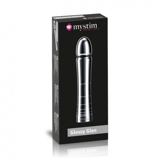 Фаллоимитатор для электростимуляции Glossy Glen Dildo - 14 см. - MyStim - купить с доставкой в Красноярске