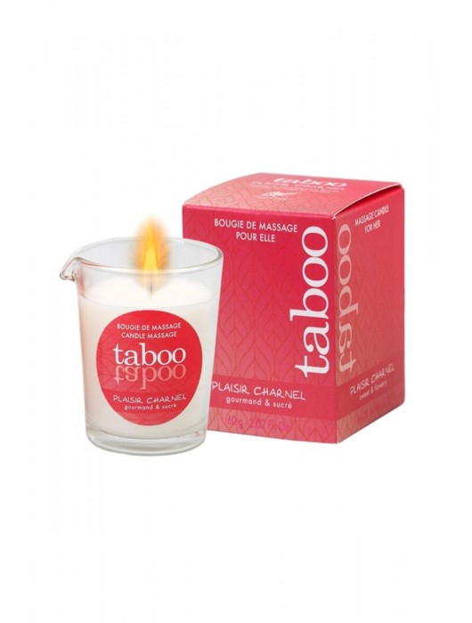 Массажное аромамасло с афродизиаками для женщин RUF Taboo Plaisir charnel - 60 гр. - RUF - купить с доставкой в Красноярске