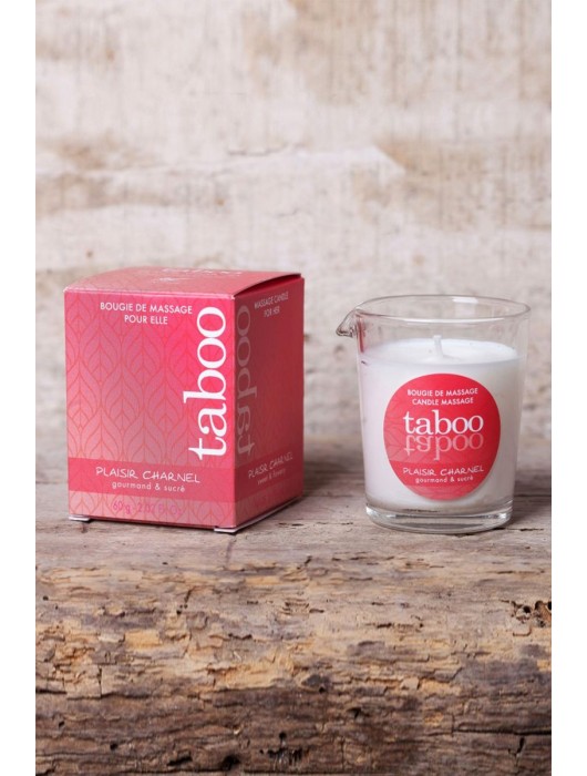 Массажное аромамасло с афродизиаками для женщин RUF Taboo Plaisir charnel - 60 гр. - RUF - купить с доставкой в Красноярске
