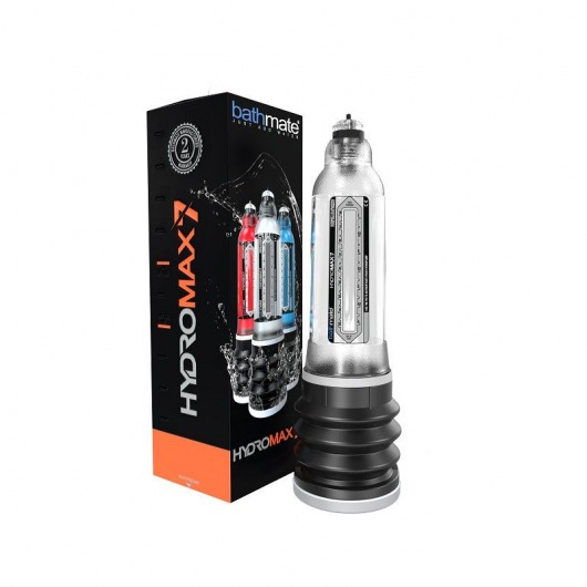 Прозрачная гидропомпа HydroMAX7 - Bathmate - в Красноярске купить с доставкой