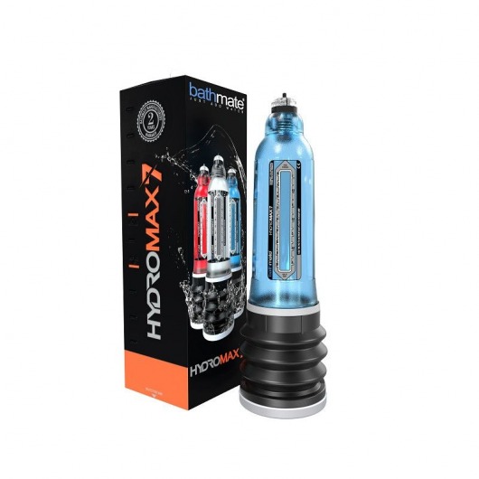 Синяя гидропомпа HydroMAX7 - Bathmate - в Красноярске купить с доставкой