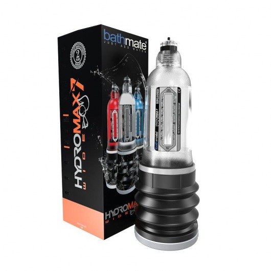 Прозрачная гидропомпа HydroMAX7 Wide Boy - Bathmate - в Красноярске купить с доставкой