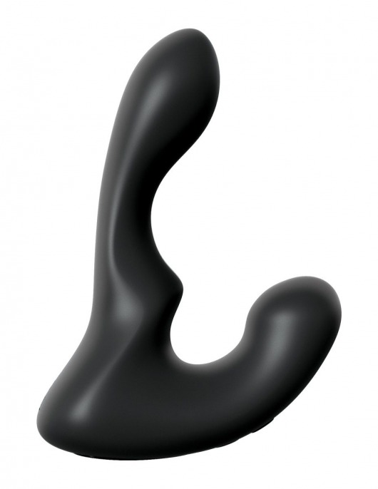 Черный анальный вибростимулятор P-Spot Milker - 14 см. - Pipedream - в Красноярске купить с доставкой