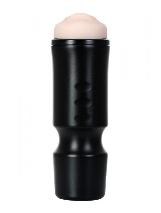 Мастурбатор-ротик A-Toys в черной колбе - A-toys - в Красноярске купить с доставкой