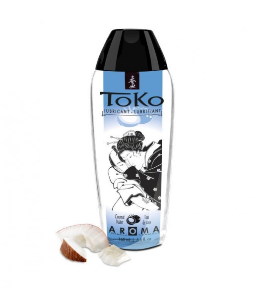 Интимный гель TOKO Cononut Water с ароматом кокоса - 165 мл. - Shunga - купить с доставкой в Красноярске