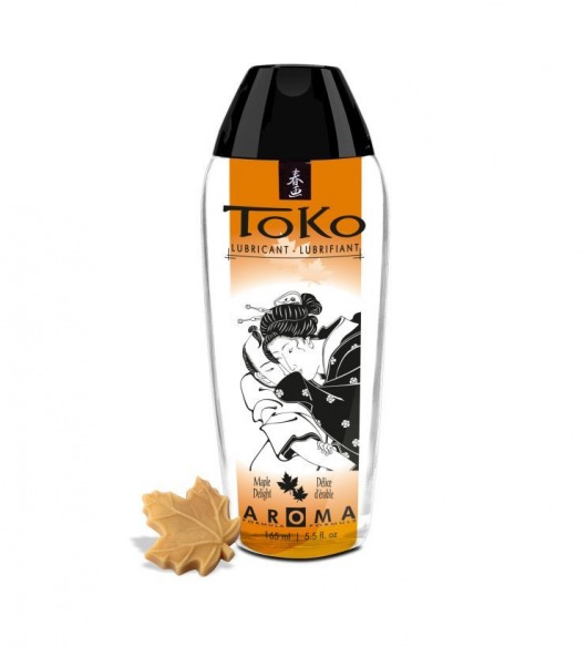 Интимный гель TOKO Maple Delight с ароматом кленового сиропа - 165 мл. - Shunga - купить с доставкой в Красноярске